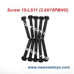 Xinlehong X9115 Screws Parts 15-LS11, Round Headed Screw (2.6X15PBHO)