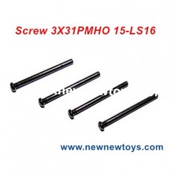 Xinlehong X9115 Screws Parts 15-LS16, 3X31PMHO Round Headed Screw