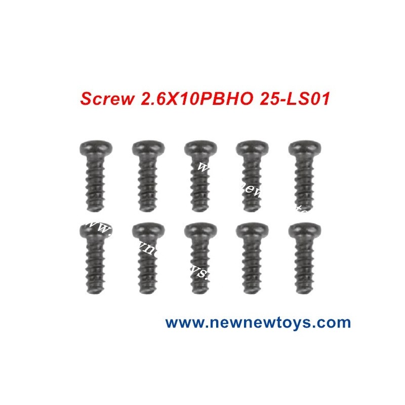 Xinlehong X9116 Screws Parts 25-LS01