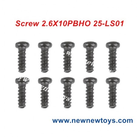 Xinlehong X9116 Screws Parts 25-LS01