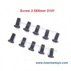 HBX 901 901A Parts S101, Round Head Screw 2.5X6mm