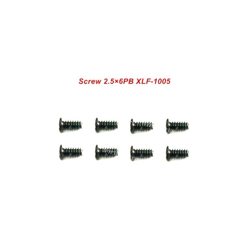 XLF X05 Screw Parts XLF-1005, 2.5×6PB