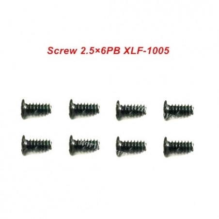 XLF X05 Screw Parts XLF-1005, 2.5×6PB
