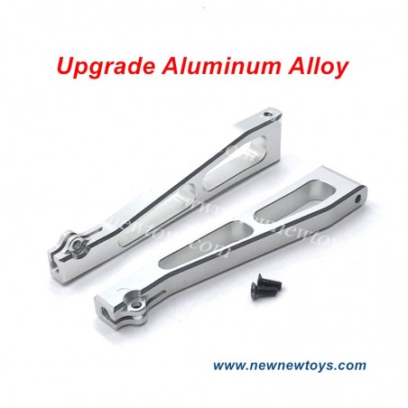 JLB J3 Speed Upgrade Parts-EC1002, EA1002 Top Suspension Arms Metal Version-Silver Color