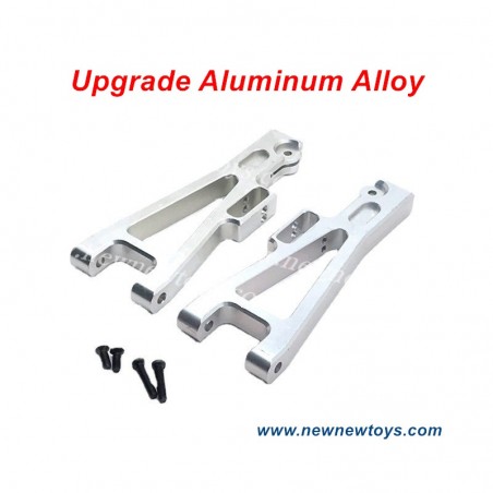 JLB J3 Speed Upgrades-Metal Down Suspension Arms EC1001/EA1001-Silver Color