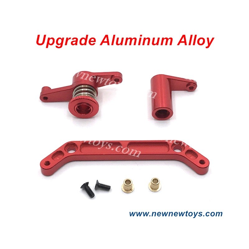 JLB J3 Speed Upgrade Parts-Steering Kit EA1009-Metal Version-Red Color