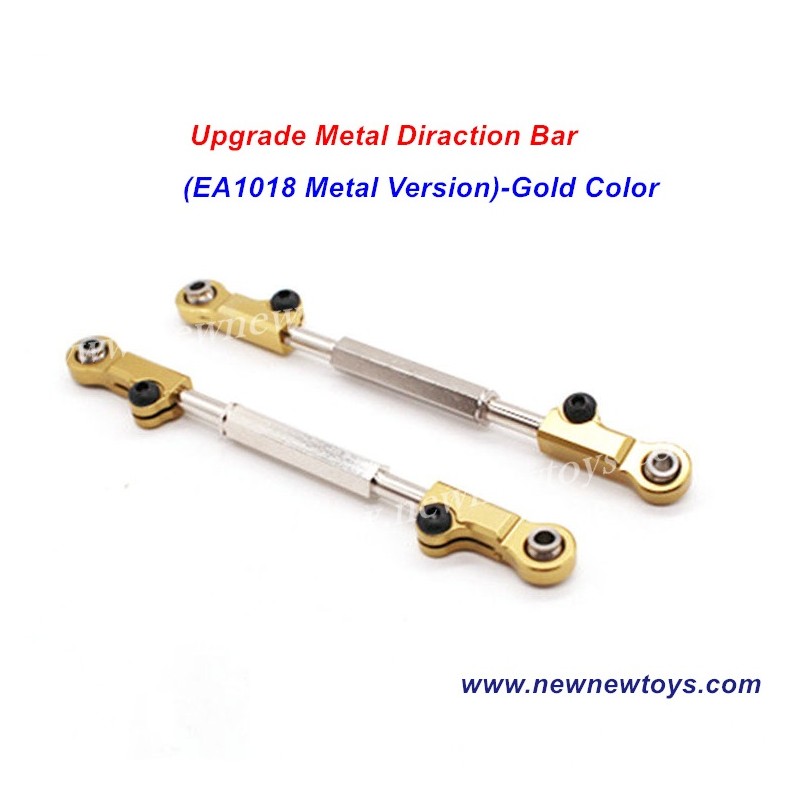 JLB Racing J3 Speed Upgrades-Metal Diraction Bar (EA1018 Metal Version)-Gold Color