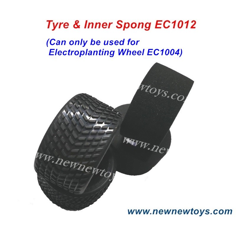 JLB Cheetah 21101 Parts Tyre & Inner Spong EC1012 For Upgrade Wheel-EC1004