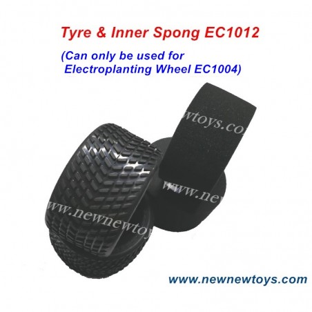 JLB Cheetah 21101 Parts Tyre & Inner Spong EC1012 For Upgrade Wheel-EC1004