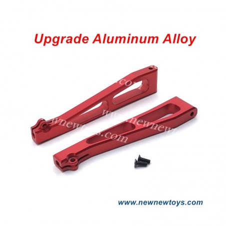 JLB Cheetah 21101 Upgrades-EC1002, EA1002 Parts Top Suspension Arms Metal Version-Red Color