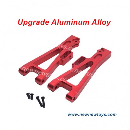 JLB Cheetah 21101 Upgrades-Down Suspension Arms EC1001/EA1001 Metal Version-Red Color