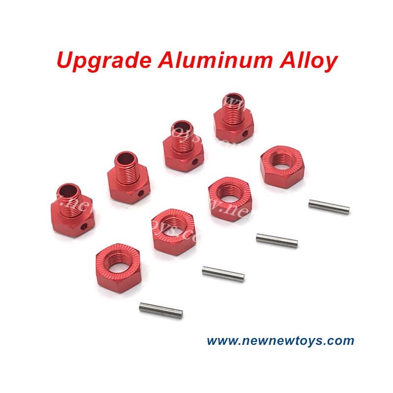 JLB Cheetah 21101 Upgrades-Wheel Jiont EA1015 Alloy Version-Red Color