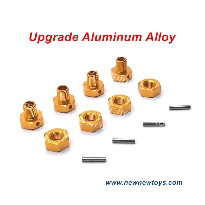 JLB Cheetah 21101 Upgrades-Wheel Jiont EA1015 Alloy Version-Gold Color