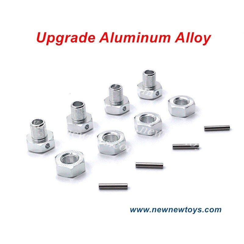 JLB Cheetah 120A-21101 Upgrades-Wheel Jiont EA1015 Alloy Version-Silver Color