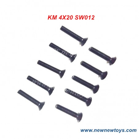 JLB Racing RC Car Parts Screw KM 4X20 SW012