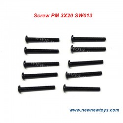 JLB Racing RC Car Parts Screw PM 3X20 SW013