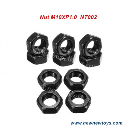 JLB Racing RC Car Parts Nut M10XP1.0 NT002