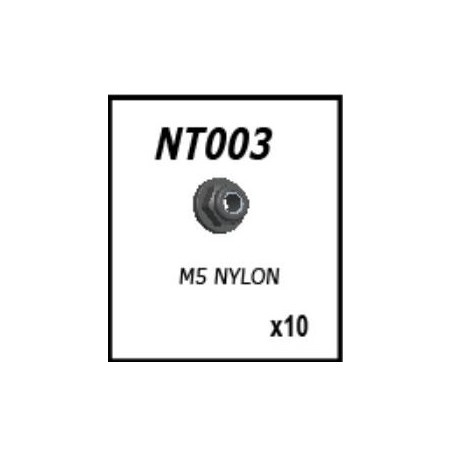 JLB Racing RC Car Parts Nylon Nut M5 NT003