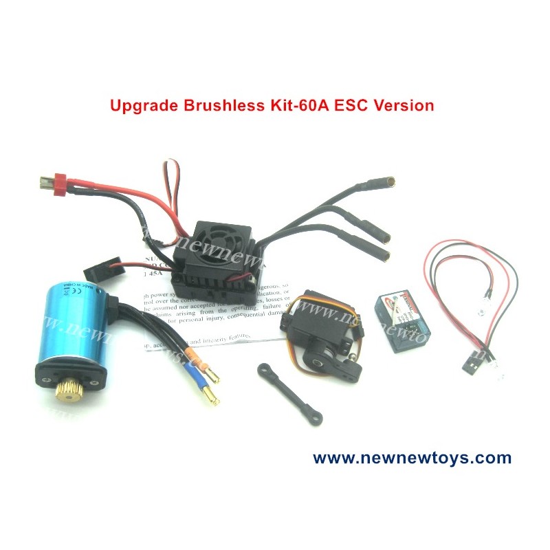 Enoze 9204E Upgrade Brushless Kit, Enoze upgrade parts