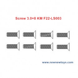 XLF F22A Parts Screw 3.0×8 KM F22-LS003