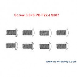 XLF F22A Parts Screw 3.0×8 PB F22-LS007