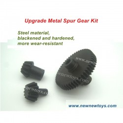 Upgrade Metal Reduction Gear+Bevel Gear For Xinlehong 9125 Upgrades