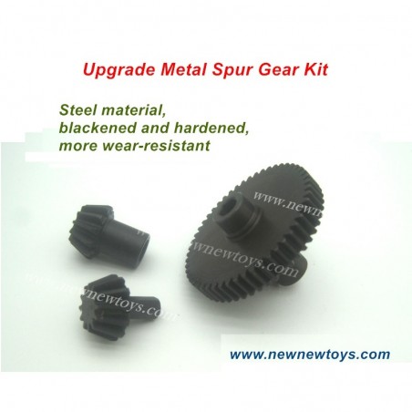 Upgrade Metal Reduction Gear+Bevel Gear For Xinlehong 9125 Upgrades