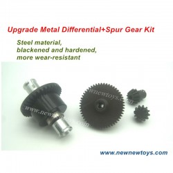 Upgrade Metal Differential+Spur Gear-Steel Gear Version For Xinlehong 9125 Upgrades