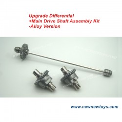 Upgrade Differential+Main Drive Shaft Assembly Kit-Alloy Version For Xinlehong 9125 Upgrades