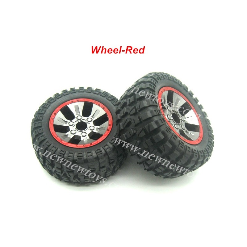 PXtoys Piranha RC Car 9200 Wheel Parts-Red Color