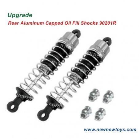 HBX Vanguard 903 903A Shock Upgrade-Aluminum Capped Oil Fill Version-90201R