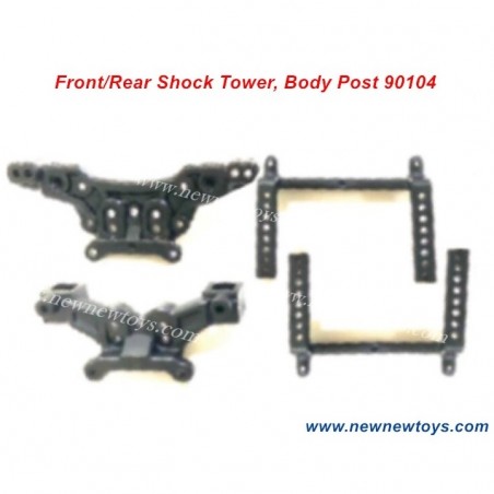 HBX 901 901A Shock Tower, Body Post Set Parts-90104