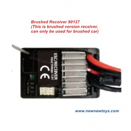 HBX 903 Receiver Parts-90127, Brushed Version