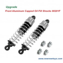 HBX 905 905A Shock Upgrade-Aluminum Capped Oil Fill Version-90201F (Front)