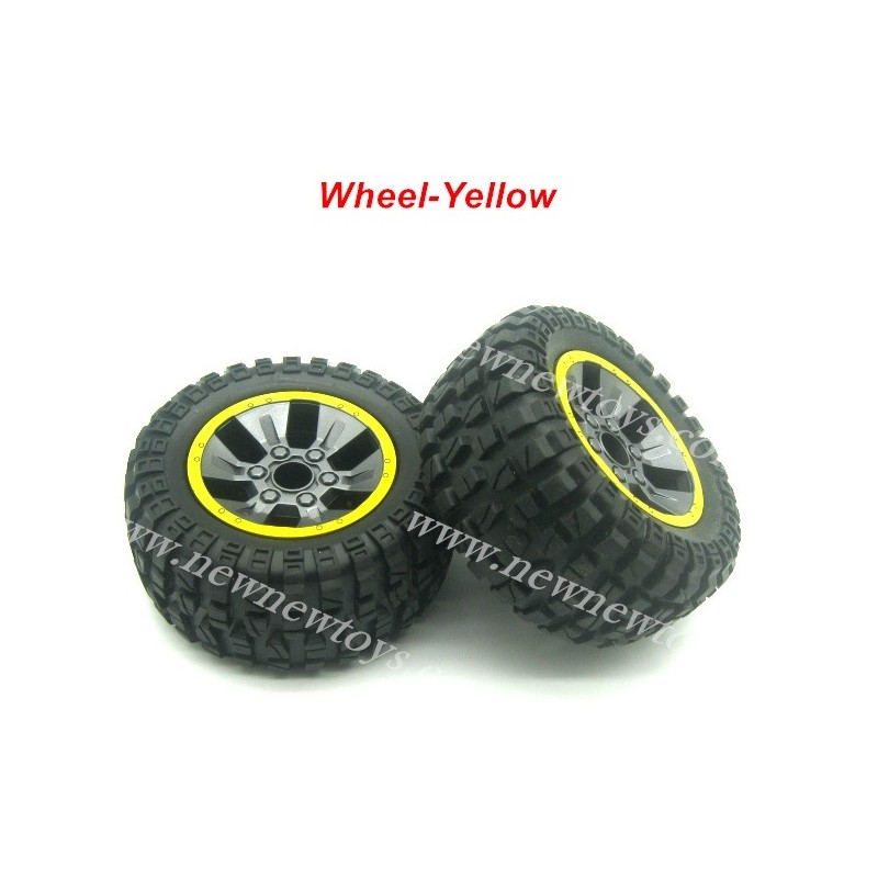 PXtoys Piranha Car Tire, 9200 Car Parts Wheel