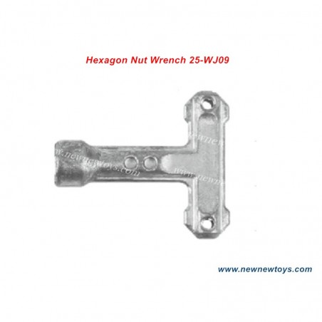 Parts Hexagon Nut Wrench 25-WJ09 For Xinlehong 9125 RC Truck