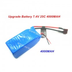 PXtoys 9200 Upgarde Battery, Piranha Car Upgrade Battery Parts 4000MAH