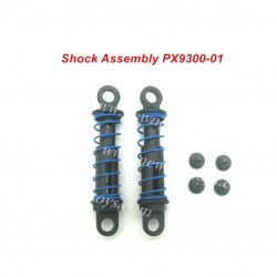 PXtoys Speed Pioneer 9301 Shock Parts-PX9300-01 Blue