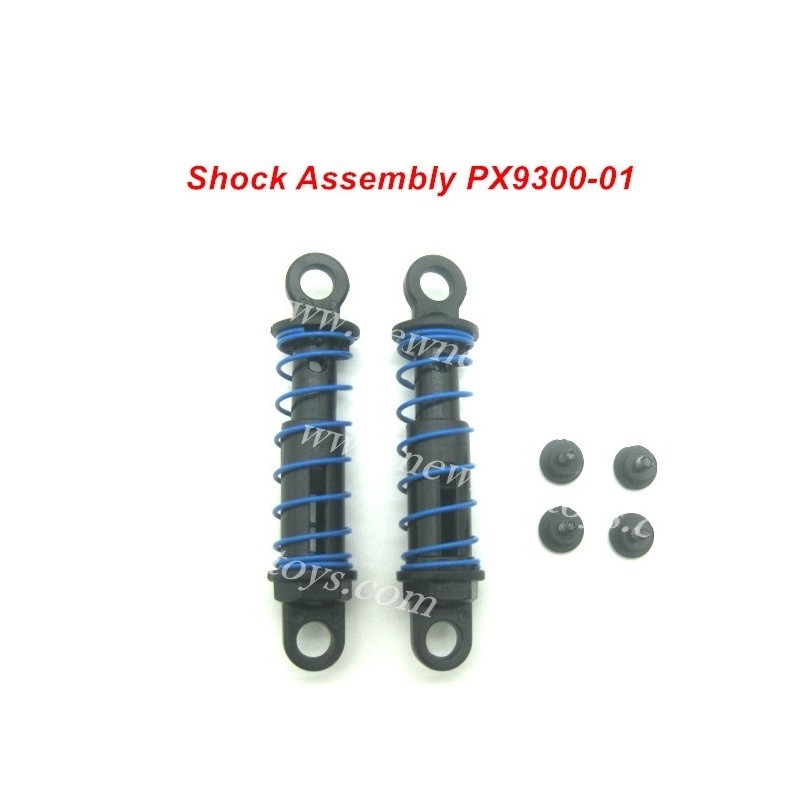 PXtoys Speed Pioneer 9301 Shock Parts-PX9300-01 Blue