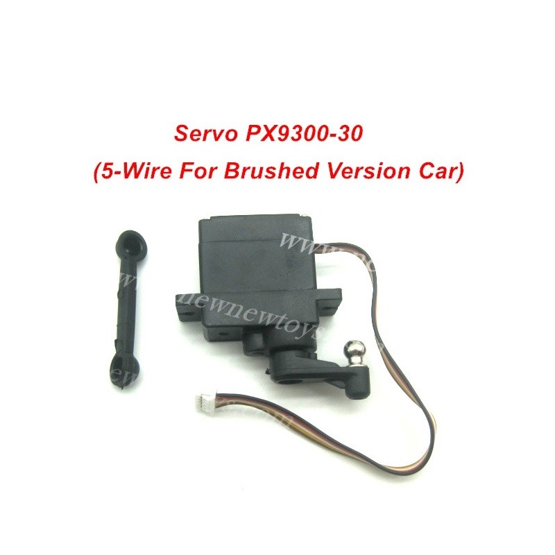 PXtoys 9302 Servo Parts PX9300-30, Five Wire Brushed Version