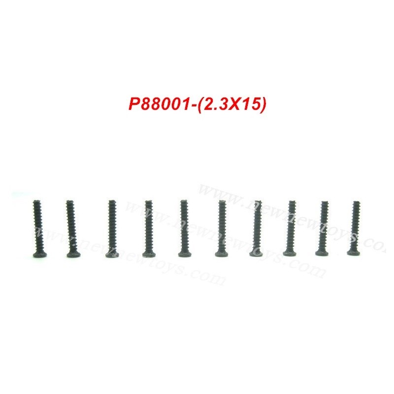 PXtoys 1/18 RC Car 9300 9301 9302 9303 9306 9307 Parts P88001, 2.3X15 Screw