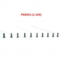 PXtoys 1/18 RC Car 9300 9301 9302 9303 9306 9307 Parts P88003, 2.3X6 Screw