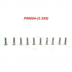 PXtoys 1/18 RC Car 9300 9301 9302 9303 9306 9307 Parts P88004, 2.3X8  Screw