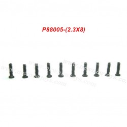 PXtoys 1/18 RC Car 9300 9301 9302 9303 9306 9307 Parts P88005, 2.3X8  Screw
