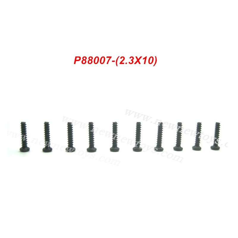 PXtoys 1/18 RC Car 9300 9301 9302 9303 9306 9307 Parts P88007, 2.3X10 Screw