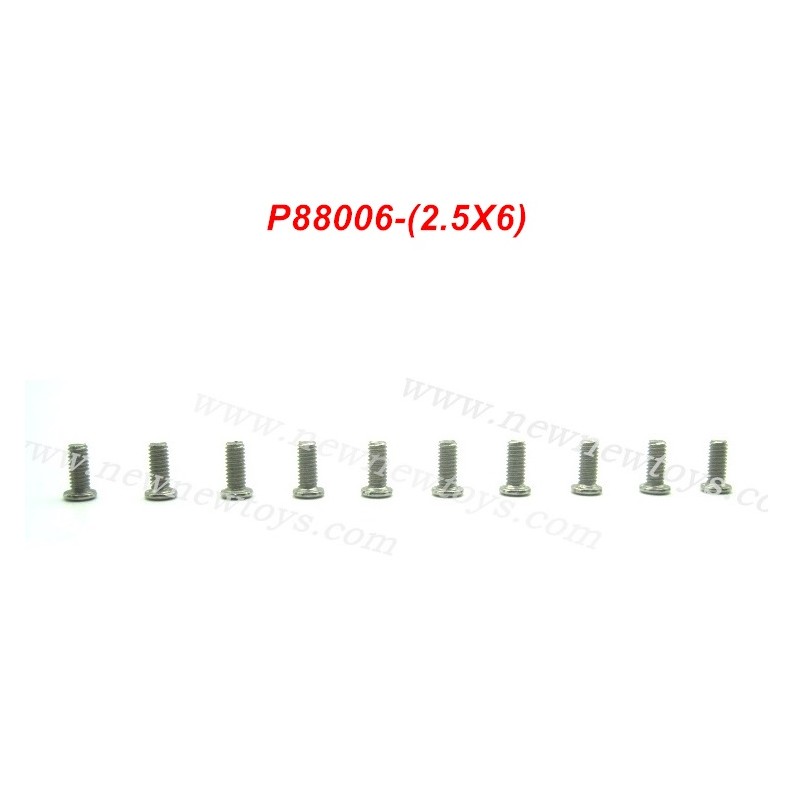 Enoze RC Car Parts P88006 2.5X6 Screw