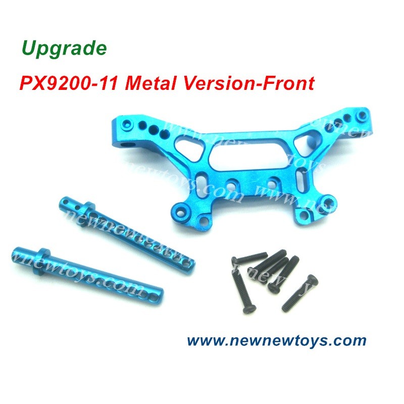 Front Shock Tower PX9200-11 Alloy Version-Blue For Enoze Off Road 9204E 204E Upgrades