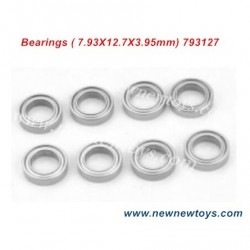 HBX Twister RC Car 905 905A Bearings Parts 793127, (7.93X12.7X3.95mm)