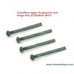 HBX 905 905A Parts 90117-Front/Rear Upper Suspension Arm Hinge Pins ST3X28mm