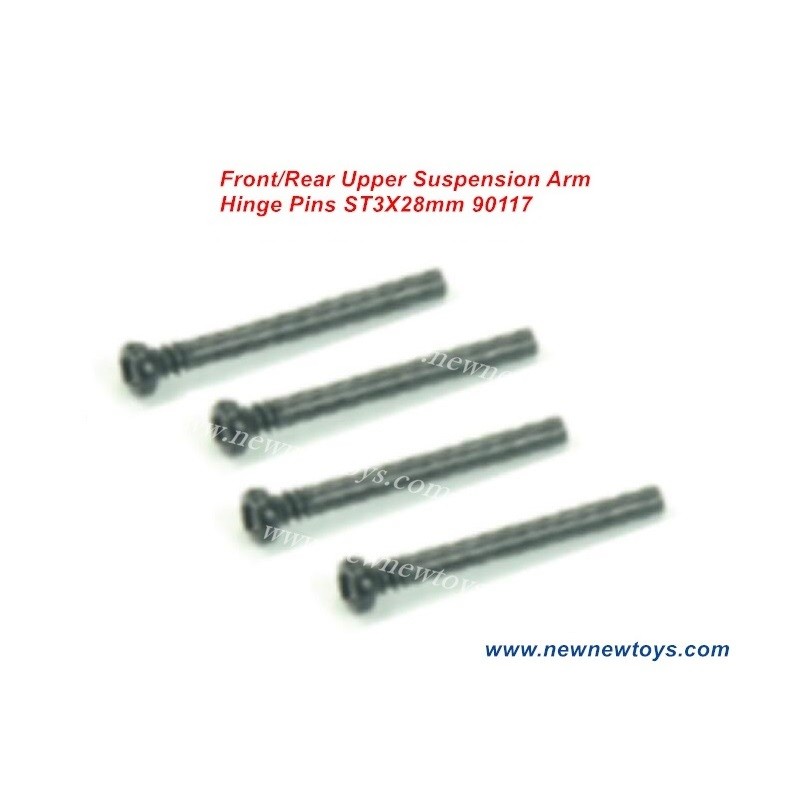 HBX 905 905A Parts 90117-Front/Rear Upper Suspension Arm Hinge Pins ST3X28mm